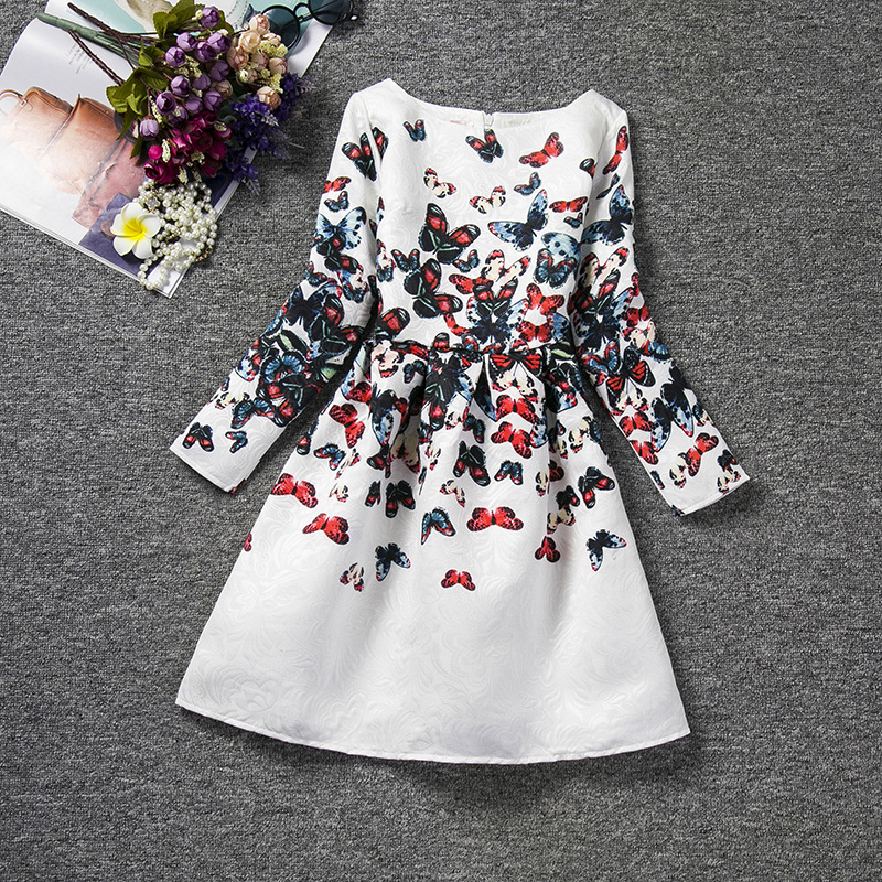 F68125 printing princess dress